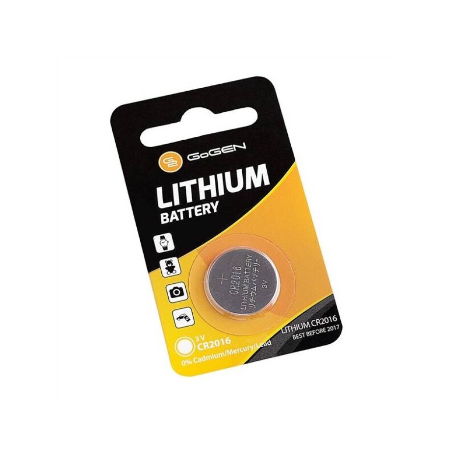 GoGEN CR2016, blistr 1ks (GOGCR2016LITHIUM1) - main (0)