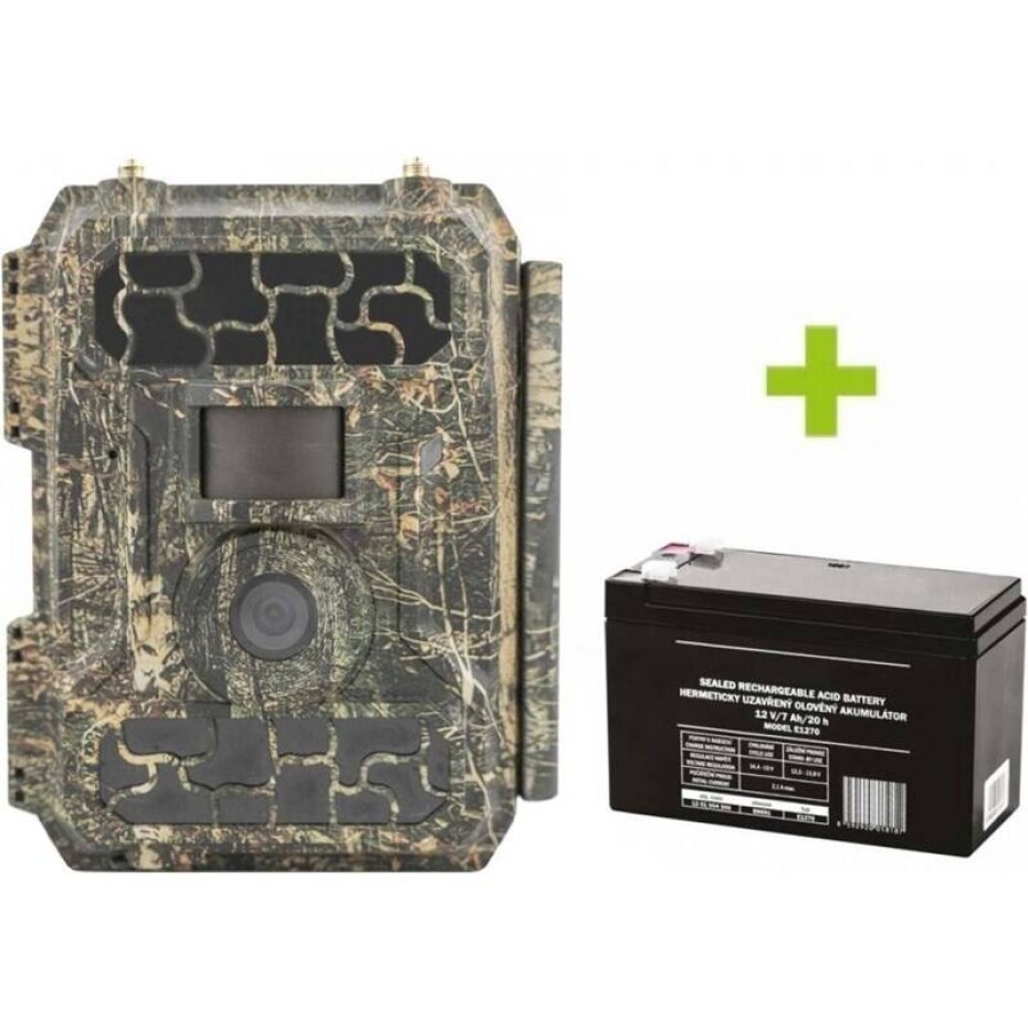 OXE Panther 4G + externí akumulátor zelená/hnědá - main (0)