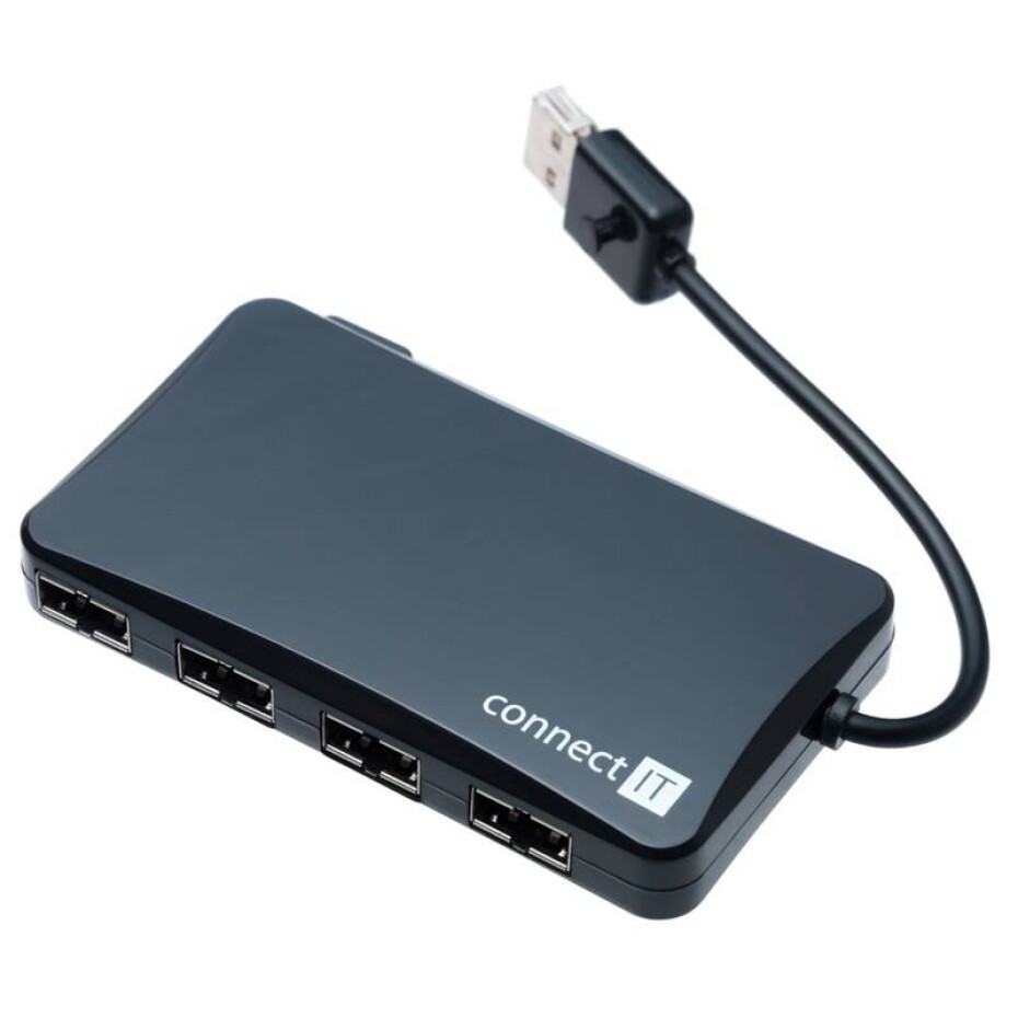 Connect IT (CI-141) USB 2.0 / 4x USB 2.0 (CI-141) černý - main (0)