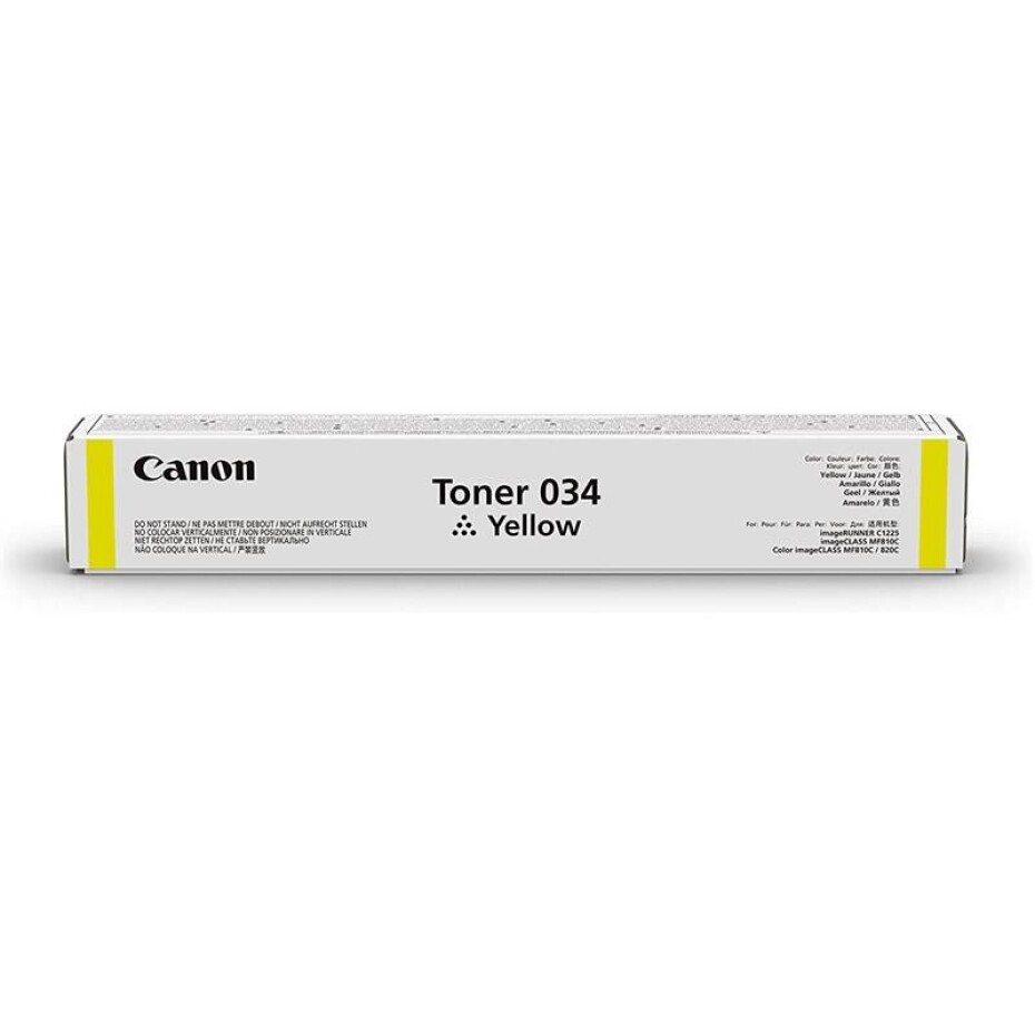 Canon 034, 7300 stran (CF9451B001) žlutý - main (0)