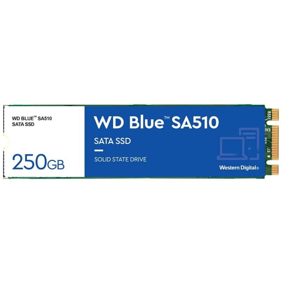 Western Digital Blue SA510 SATA M.2 2280 250GB (WDS250G3B0B) - main (0)
