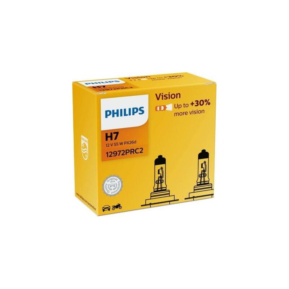 Philips Vision H7, 2ks (12972PRC2) - main (0)