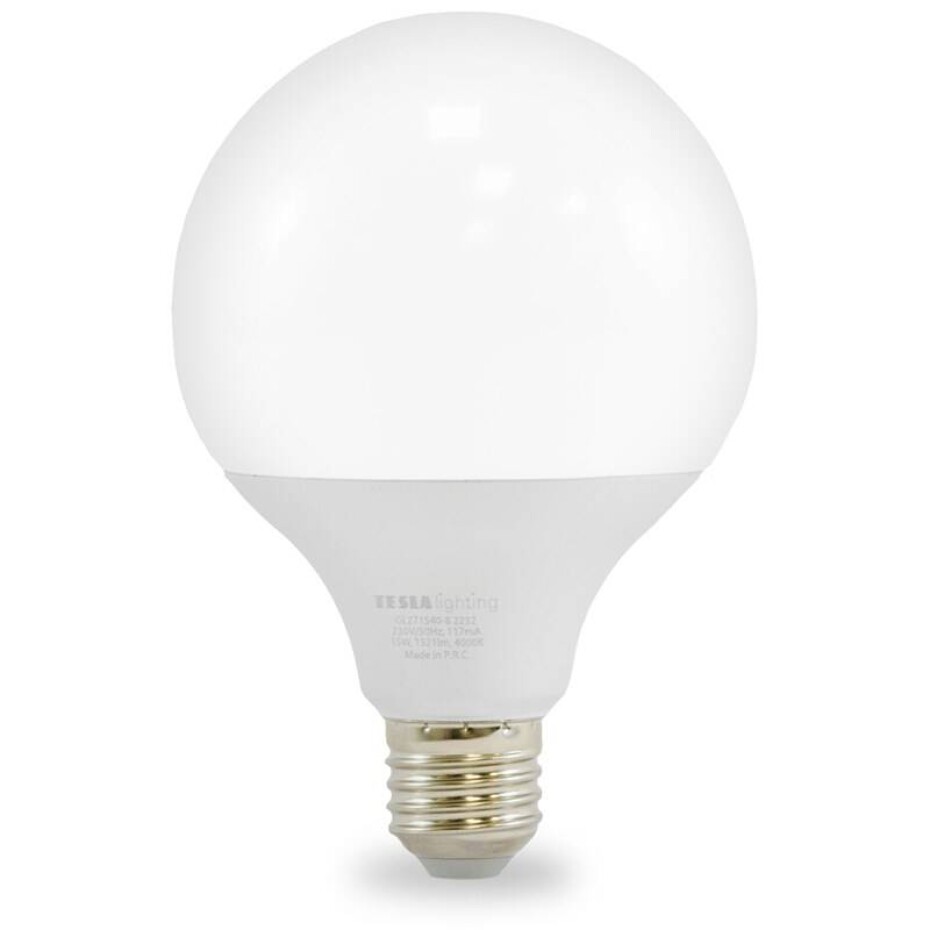 Tesla globe G95 E27, 15W, denní bílá (GL271540-8) - main (0)