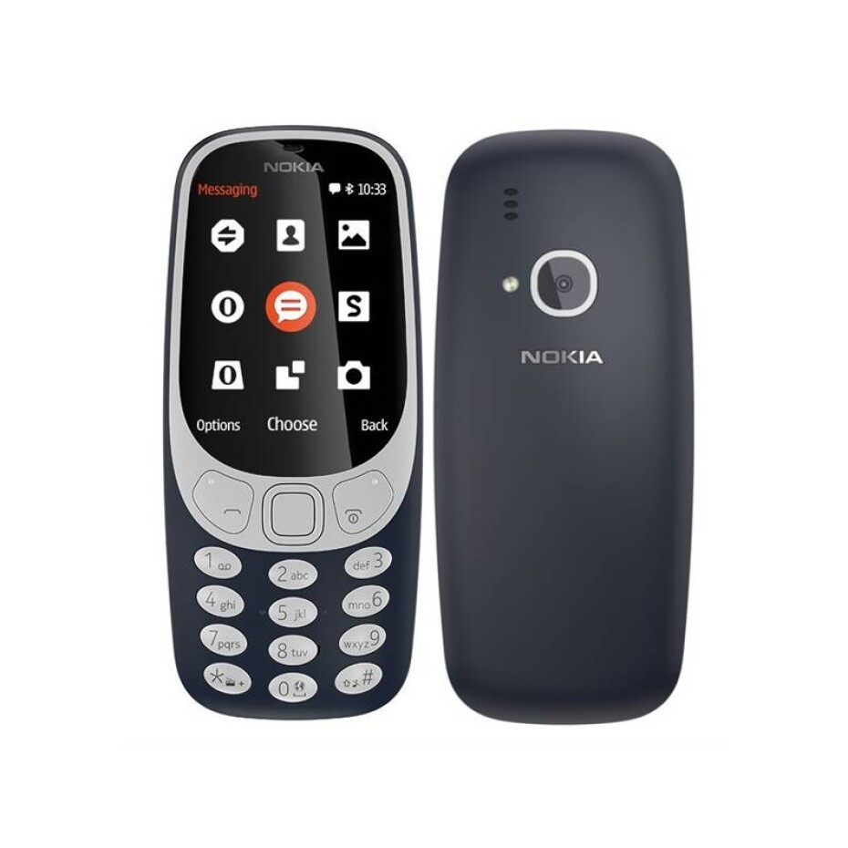 Nokia 3310 (2017) Dual SIM (A00028108) modrý - main (0)