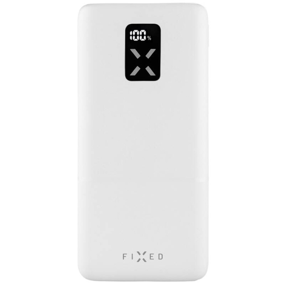FIXED Zen 20 s LCD displejem a výstupem PD 20W, 20 000 mAh (FIXZEN-20-WH) bílá - main (0)