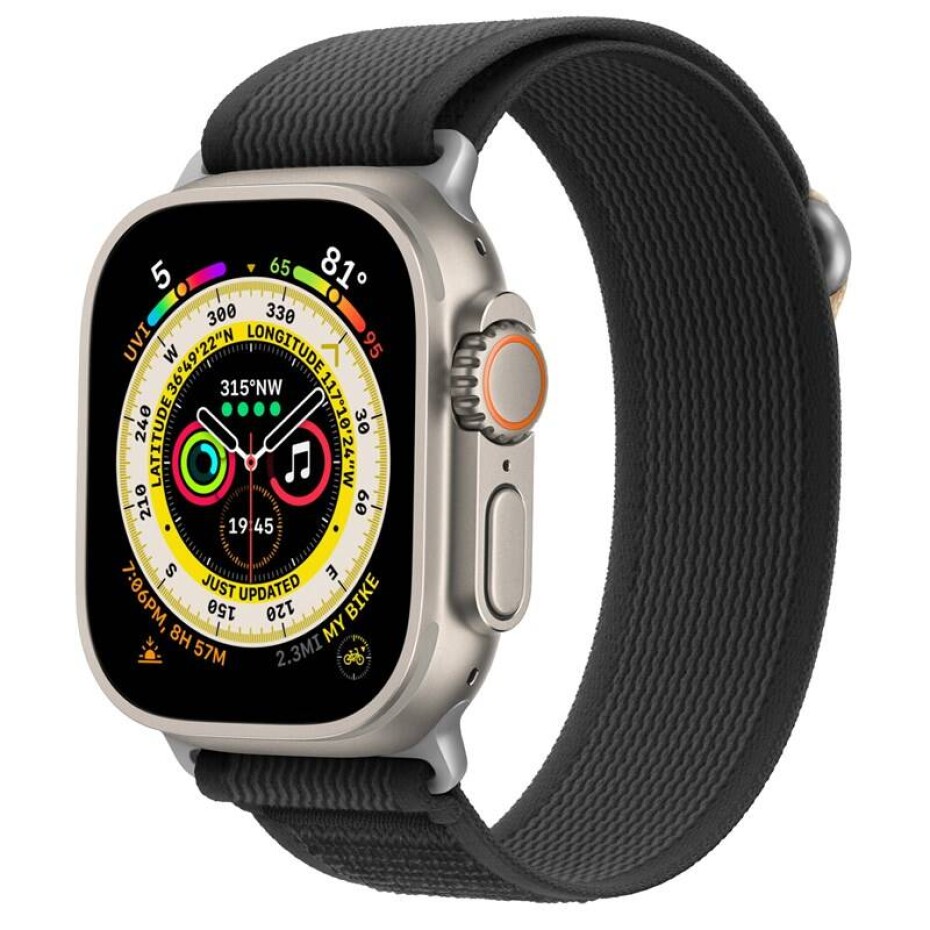 CubeNest Trail Loop na Apple Watch 42/44/45/Ultra 49 mm (B02N1L01) černý - main (0)