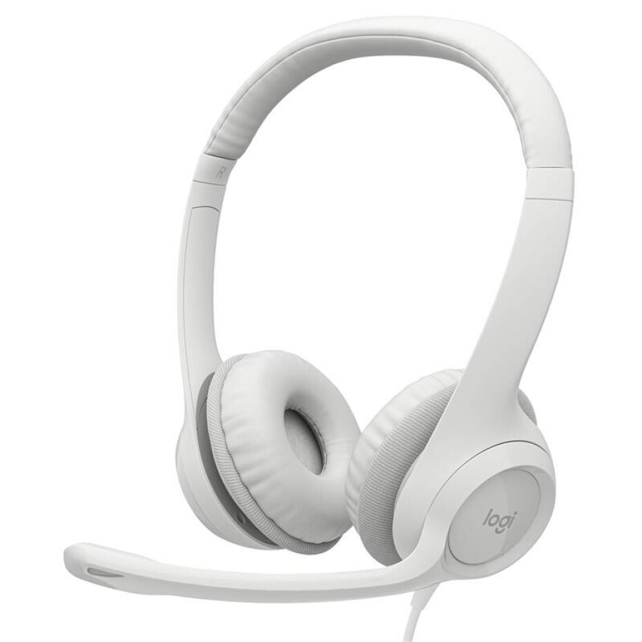 Logitech H390 USB (981-001286) bílý - main (0)