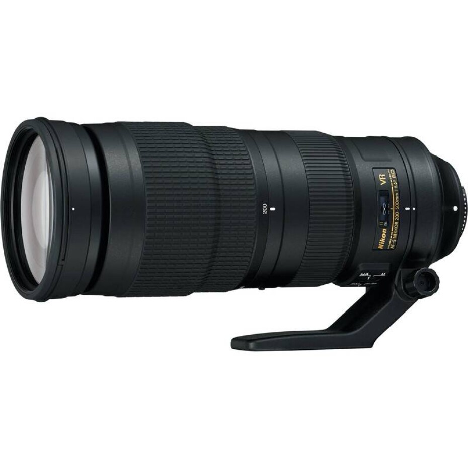 Nikon 200-500 mm f/5.6G ED VR E AF-S černý - main (0)