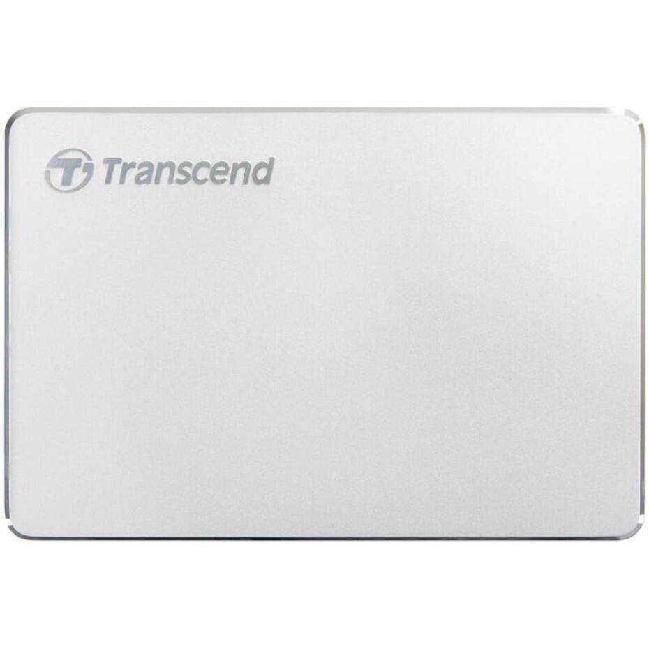 Transcend StoreJet 25C3S 1TB, USB-C (3.1 Gen 1) (TS1TSJ25C3S) stříbrný - main (0)