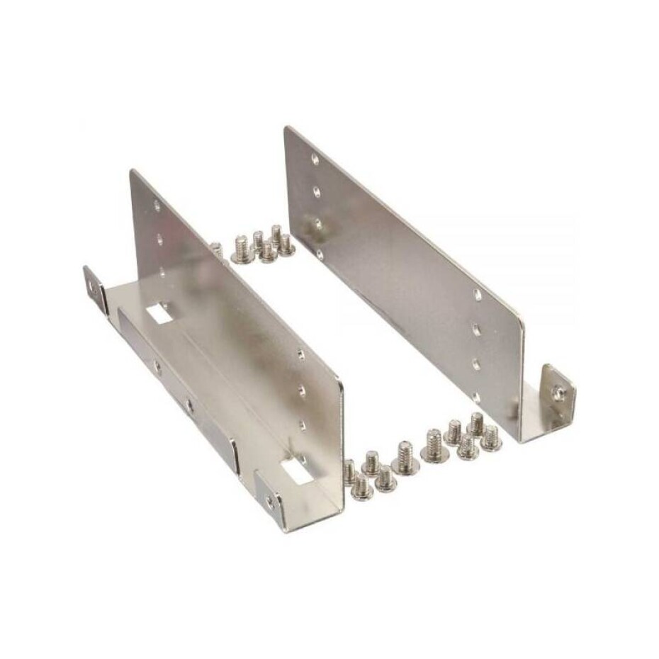 Gembird HDD montážní plechy pro 4 x 2,5” HDD do 3,5” pozice (HDP050004) - main (0)