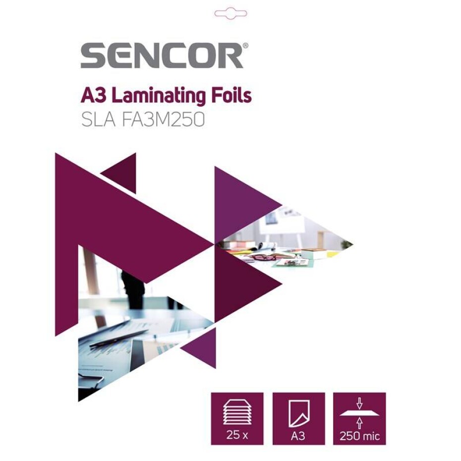 Sencor SLA FA3M250 A3, 250mic, 25ks (45011728) - main (0)