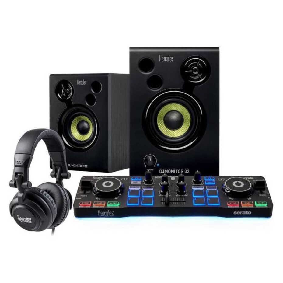 Hercules Starter Kit se Serato DJ Lite, SET černý - main (0)