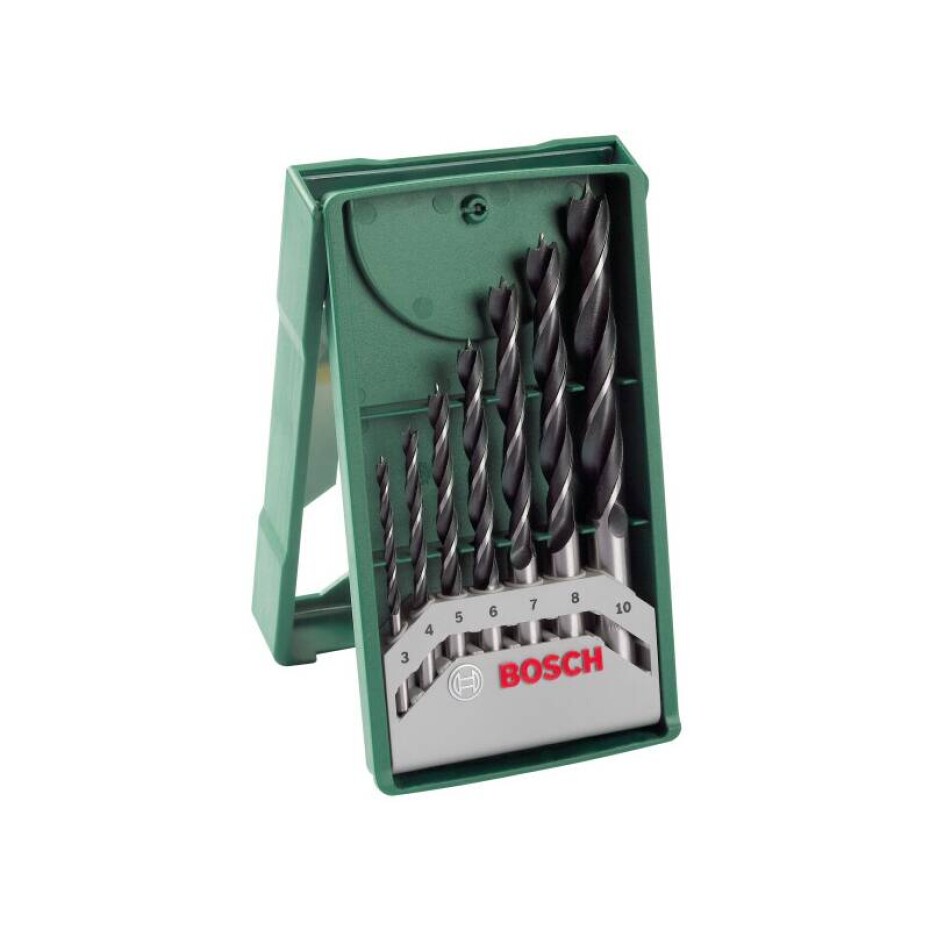 Bosch 7dílná minivrtáků do dřeva X-Line černé/stříbrné - main (0)