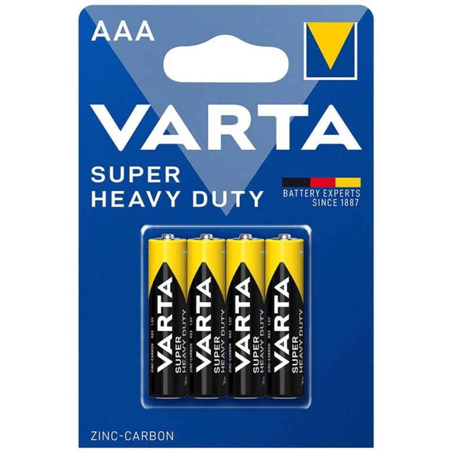 Varta Super Heavy Duty AAA, 4ks (2003101304) - main (0)