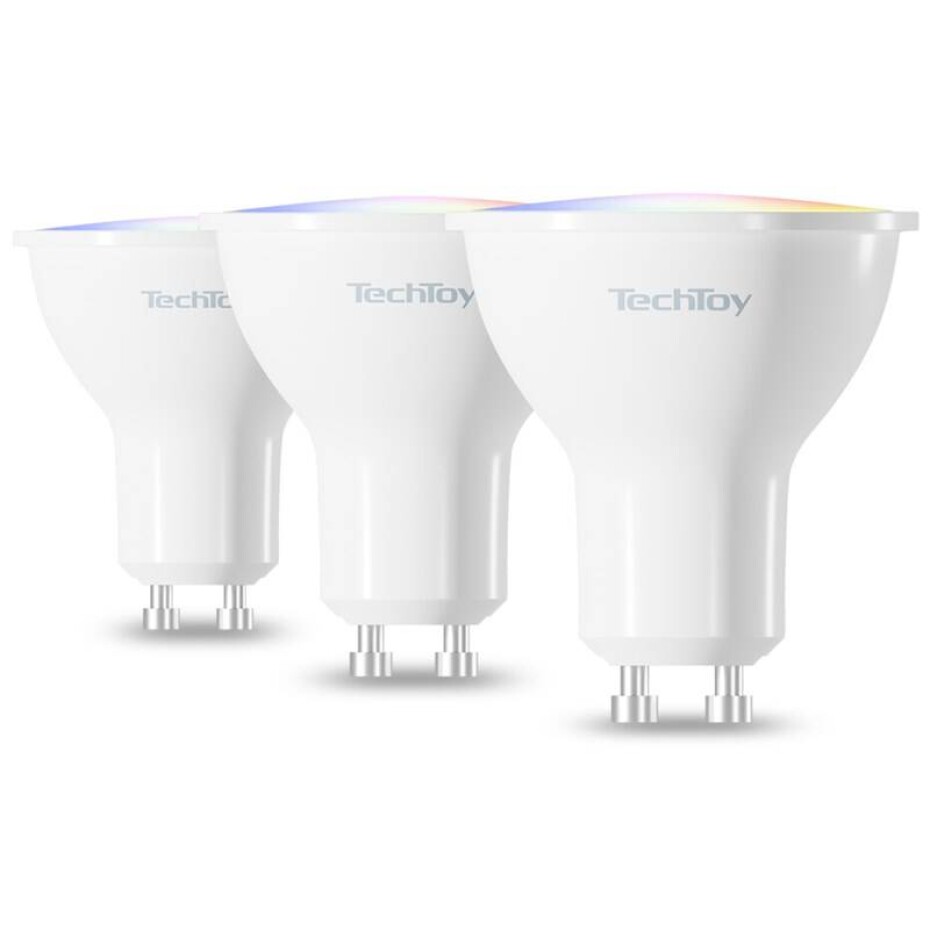 TechToy RGB, 4,5W, GU10, 3ks (TSL-LIG-GU10-3PC) - main (0)