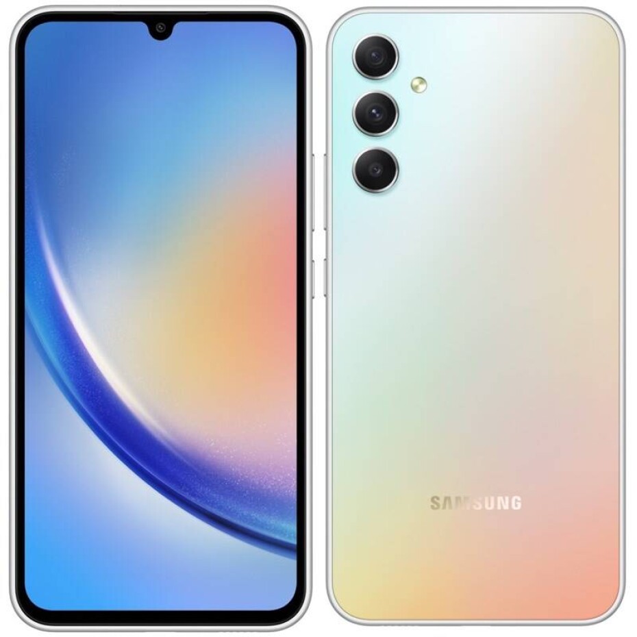 Samsung Galaxy A34 5G 6 GB / 128 GB (SM-A346BZSAEUE) stříbrný - main (0)