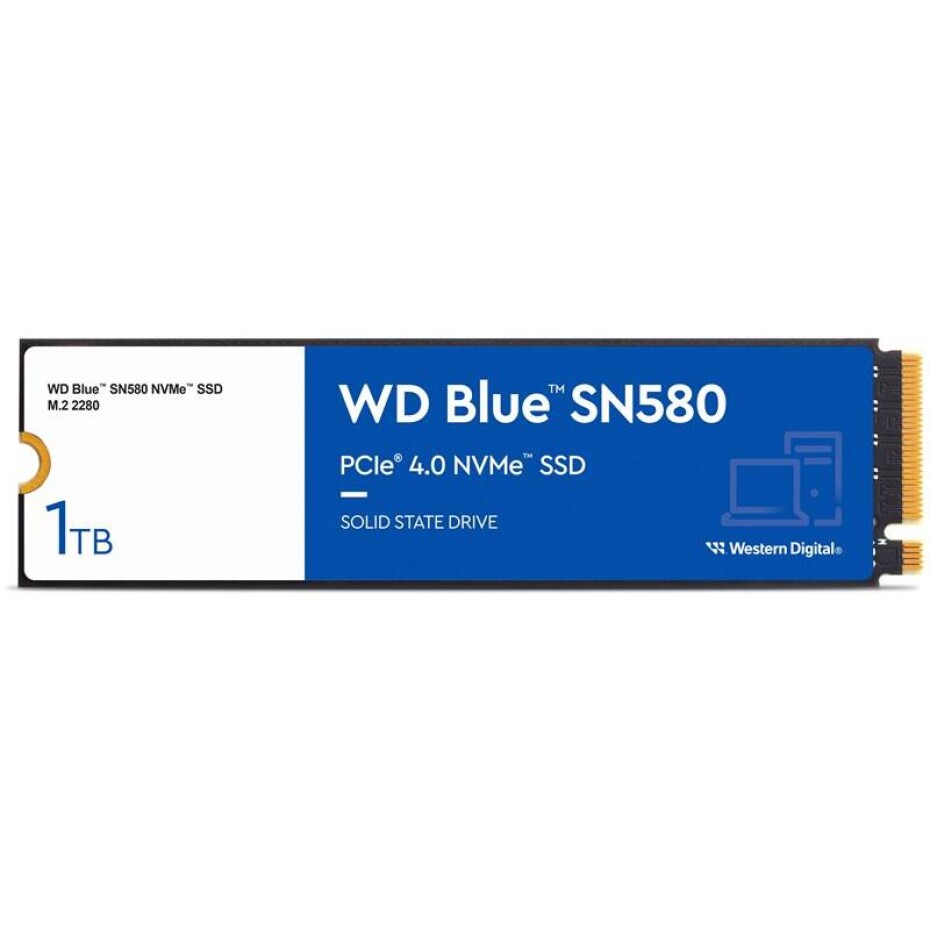 Western Digital Blue SN580 1TB M.2 (WDS100T3B0E) - main (0)