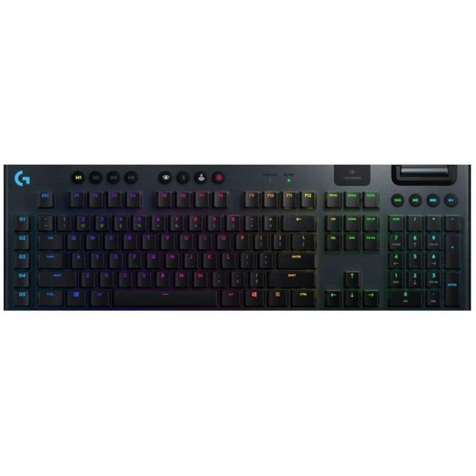 Logitech Gaming G915 Lightspeed RGB, Tactile, US (920-008910) černá - main (0)