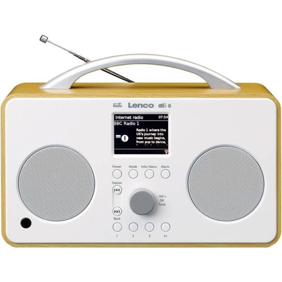 + Lenco PIR-645 bílý/dřevo - main (0)