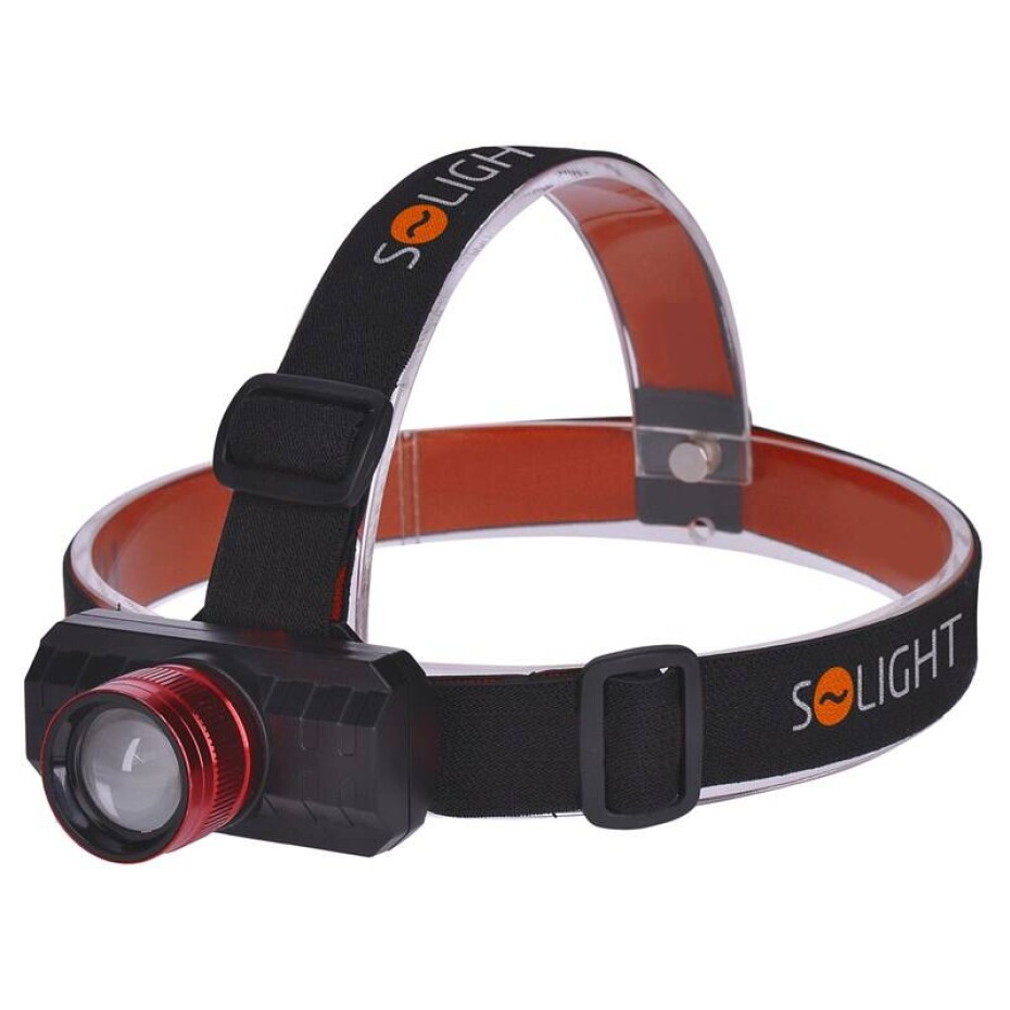 Solight 3W,150 lm, zoom, Li-Ion, USB (WN36) černá - main (0)
