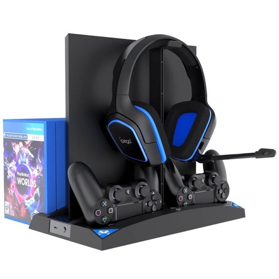 iPega P4009 s chlazením pro PS4/PS4 Slim (PG-P4009) černá - main (0)