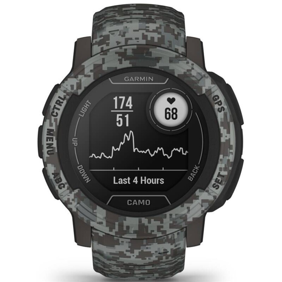 Garmin Instinct 2 Camo Edition - Graphite Camo (010-02626-03) - main (0)