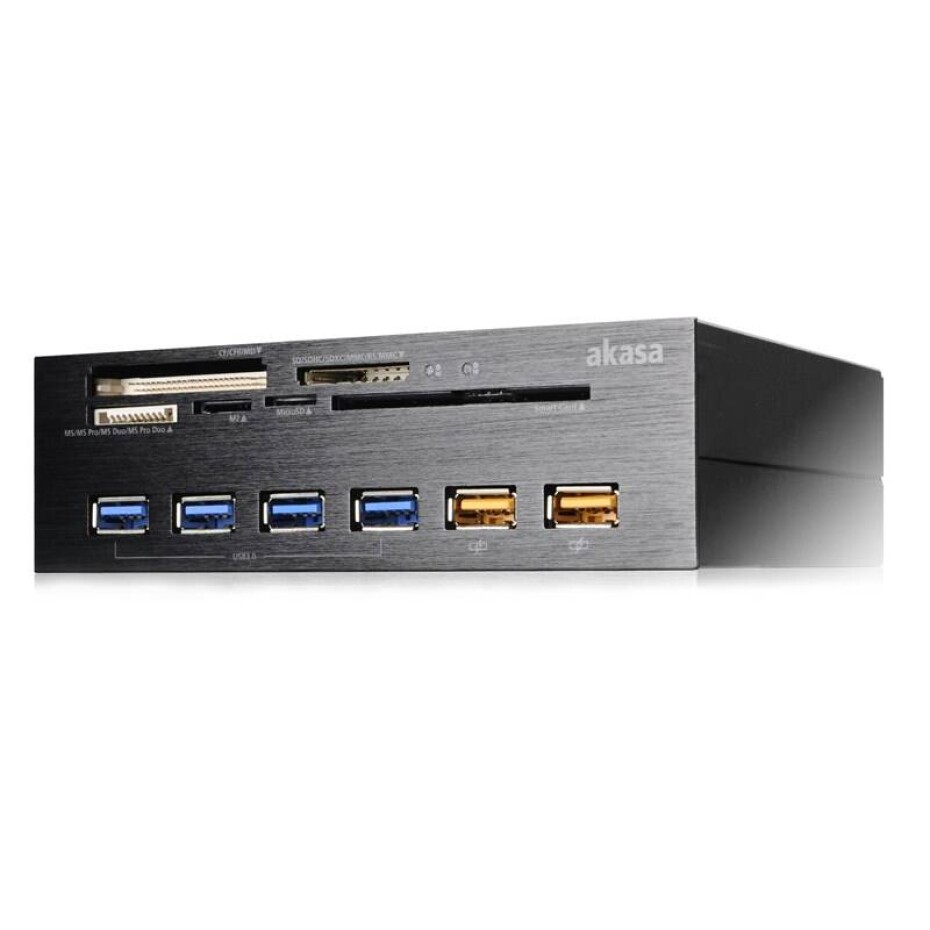 akasa AK-HC-07BK InterConnect EX, do 5.25”, 5 slotů (AK-HC-07BK) černá - main (0)