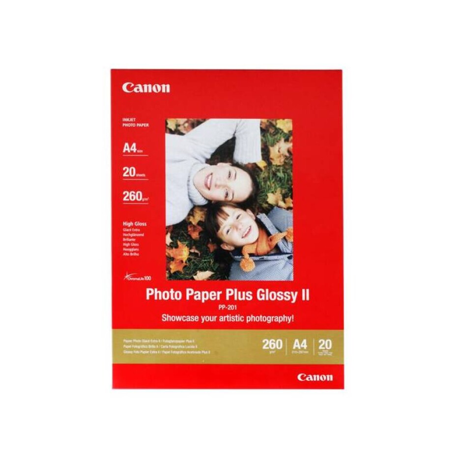 Canon PP201 A4, 260g, 20 listů (2311B019) bílý - main (0)