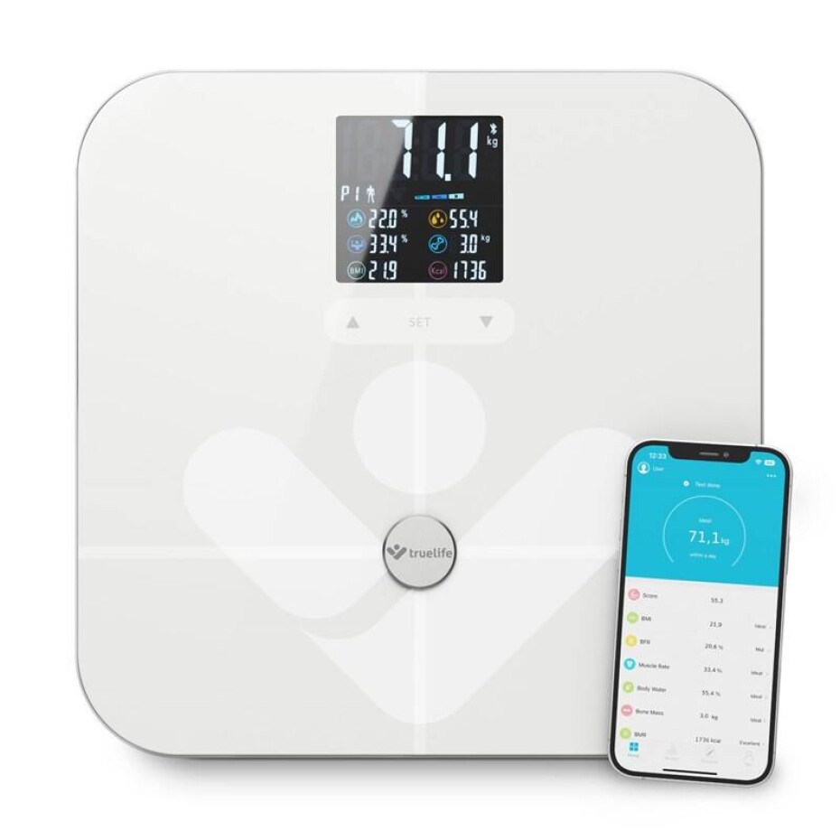 TrueLife FitScale W7 BT White - main (0)
