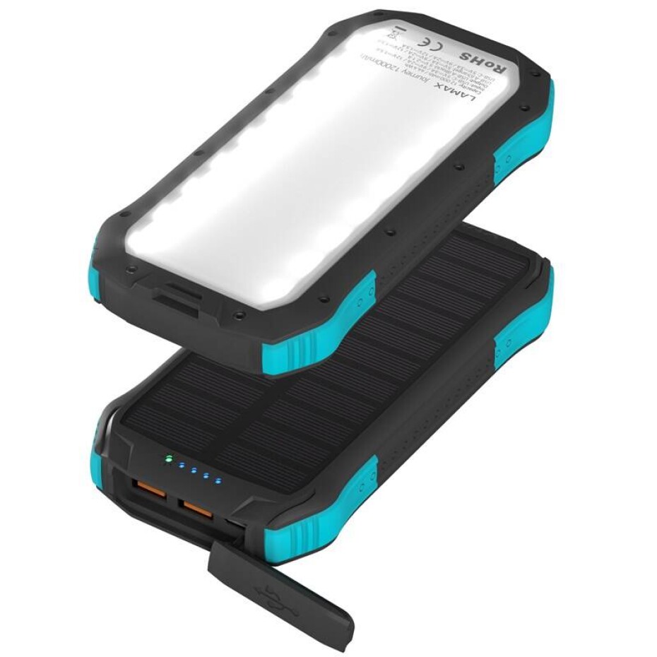 LAMAX Journey 12 000mAh (LMXJOUR12) černá/tyrkysová - main (0)