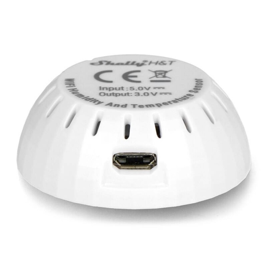 Shelly pro USB napájení prvku HT (SHELLY-HT-USB-W) bílý - main (0)