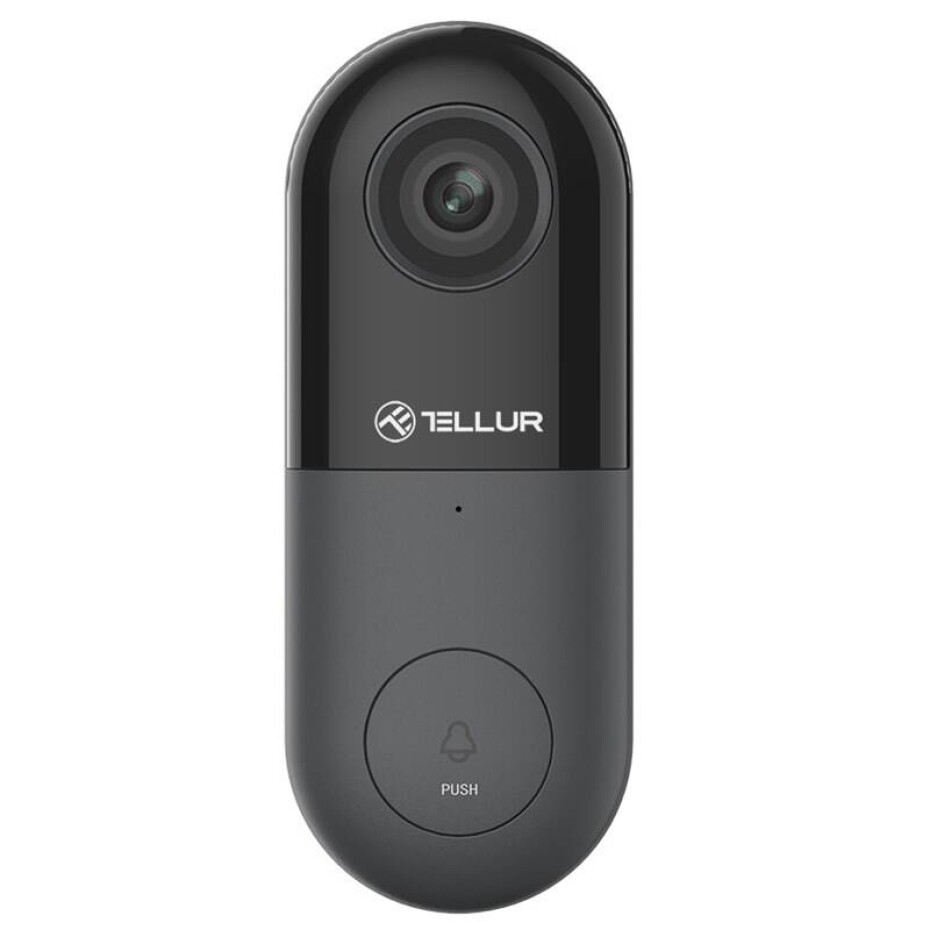 Tellur Video DoorBell WiFi, 1080P, PIR (TLL331251) černý - main (0)
