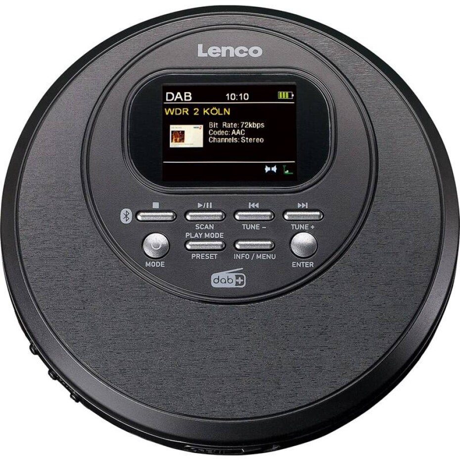 Lenco CD-500 černý - main (0)