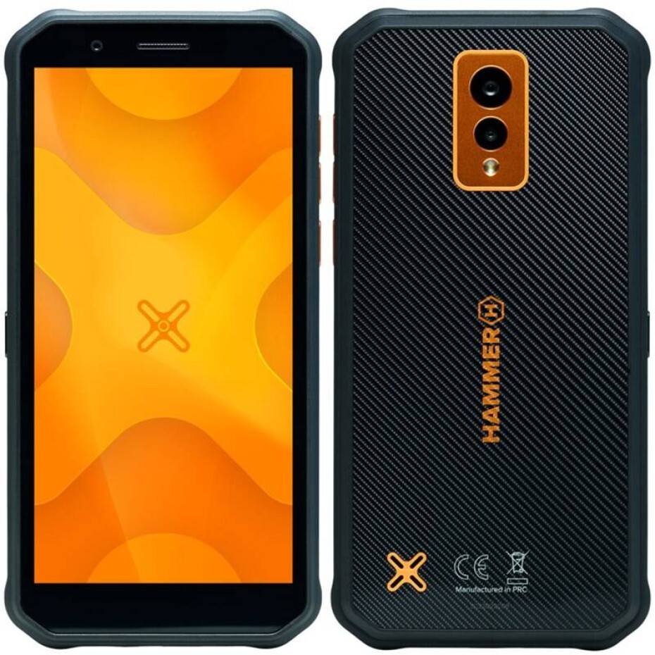 myPhone Hammer Energy X (TELMYAHENERXLOR) černý/oranžový - main (0)