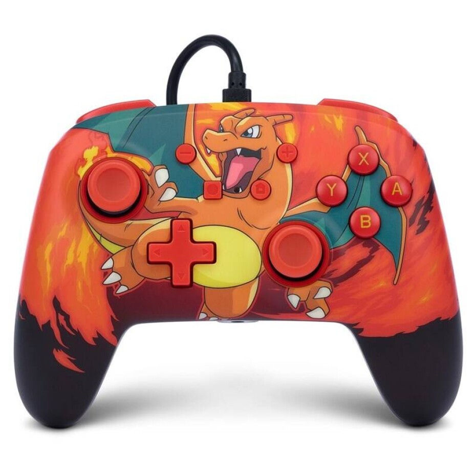 PowerA Enhanced Wired pro Nintendo Switch - Pokémon: Charizard Vortex (NSGP0040-02) - main (0)