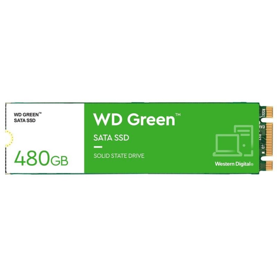 Western Digital Green SATA M.2 2280 480GB (WDS480G3G0B) - main (0)