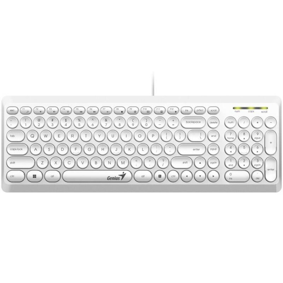 Genius Slimstar Q200, CZ/SK layout (31310020413) bílá - main (0)