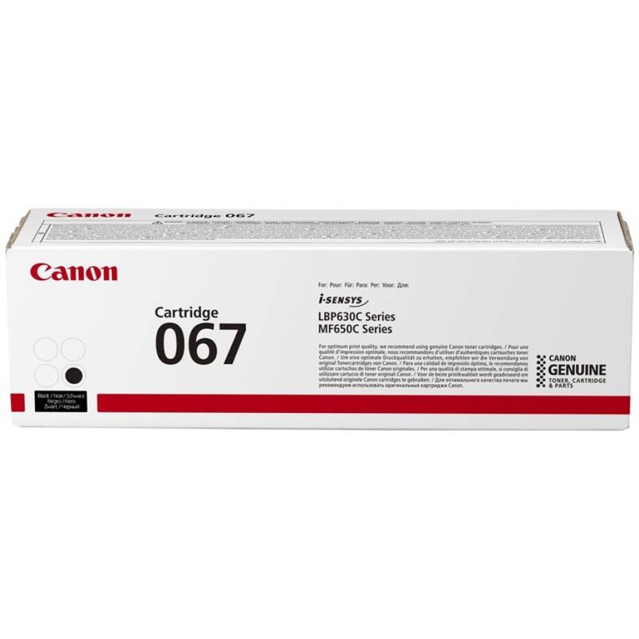 Canon 067 BK, 1350 stran (5102C002) černý - main (0)