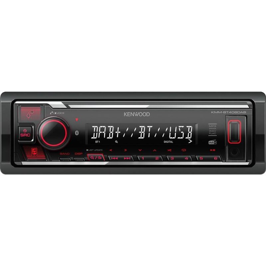 KENWOOD KMM-BT408DAB černé - main (0)