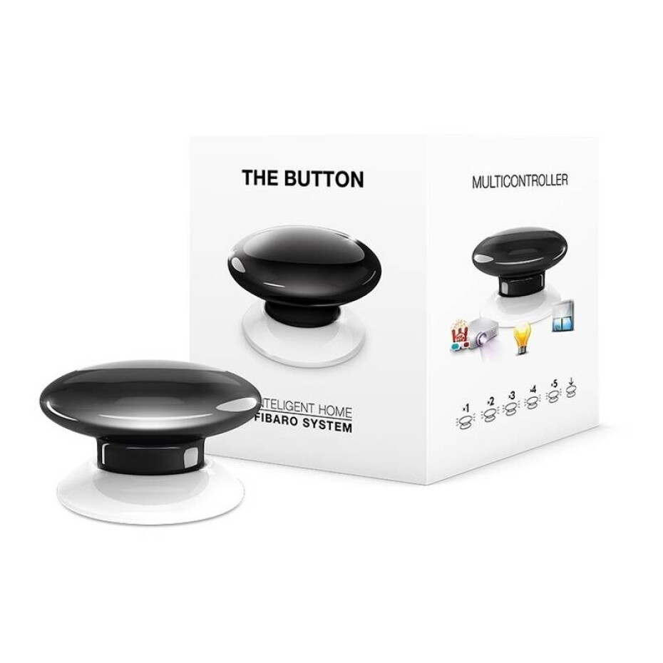 Fibaro Button, Z-Wave Plus (FIB-FGPB-102-ZW5) černé - main (0)