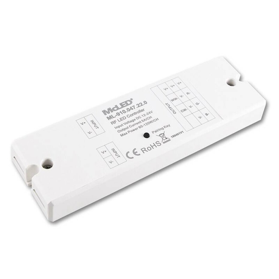 McLED RF pro stmívání, řízení RGB a CCT, 3x 5A (ML-910.047.22.0) - main (0)