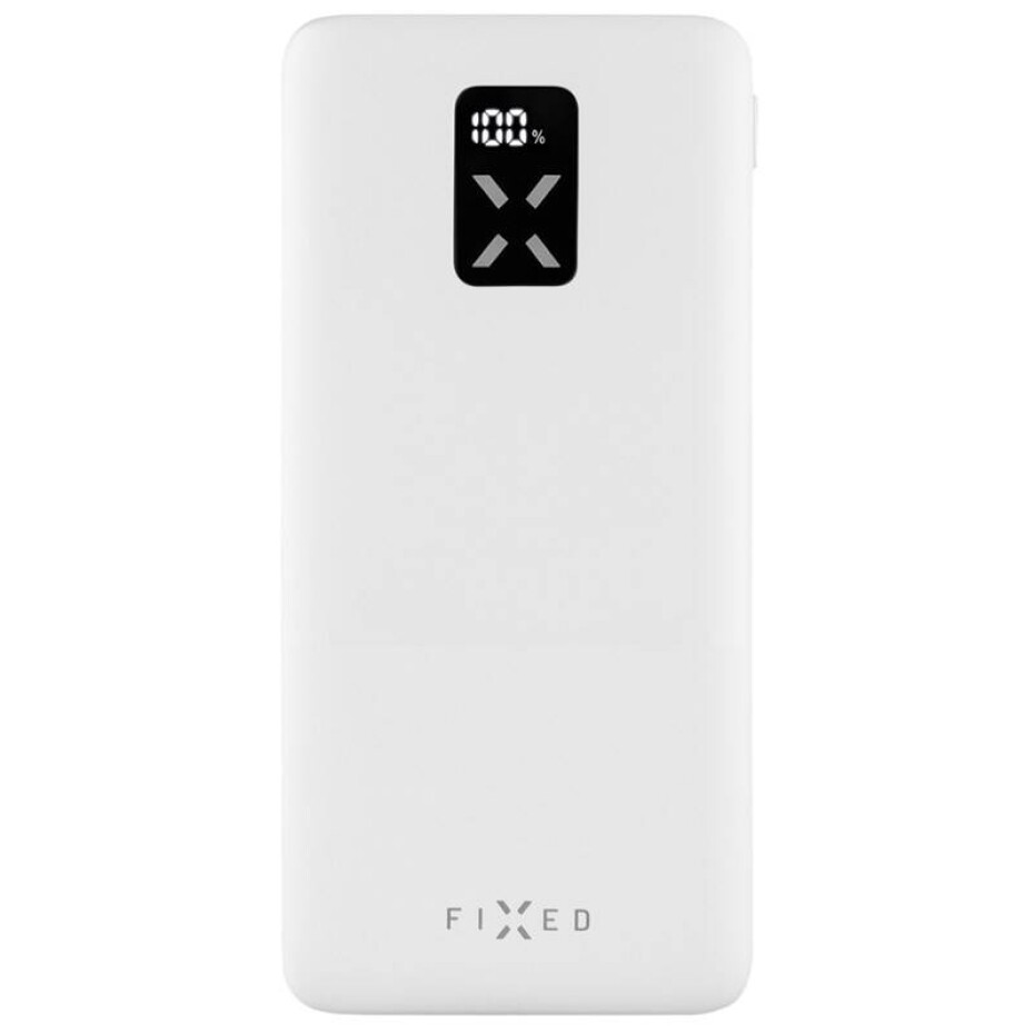 FIXED Zen 10 s LCD displejem a výstupem PD 20W, 10 000 mAh (FIXZEN-10-WH) bílá - main (0)