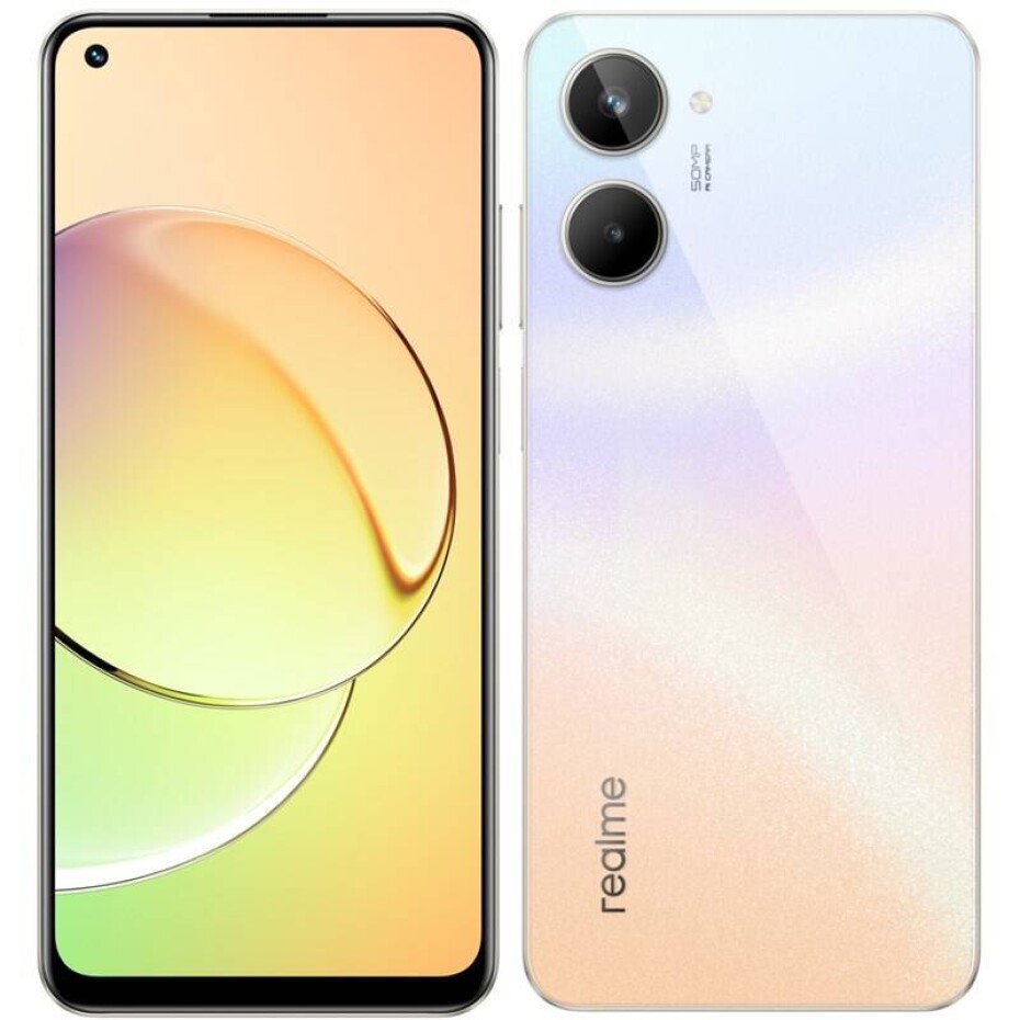 realme 10 8 GB / 128 GB - Clash White (RMX3630CW128) - main (0)