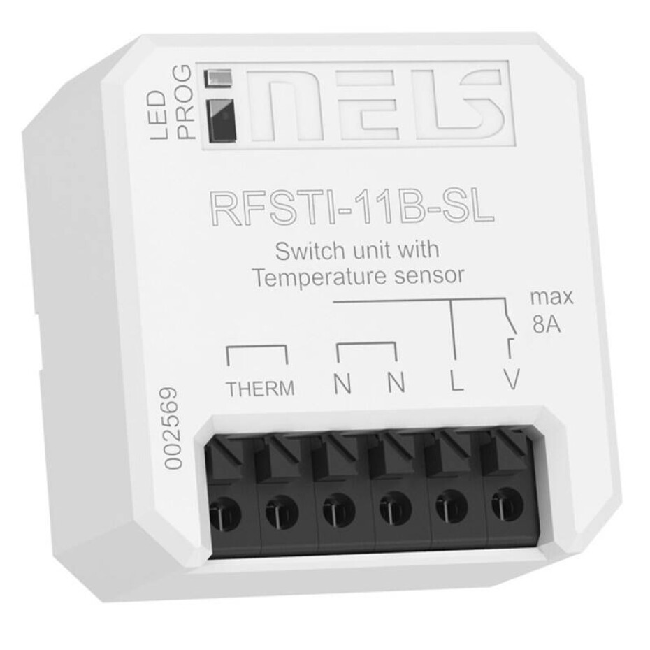 INELS s externím teplotním senzorem (RFSTI-11B-SL) šedý - main (0)