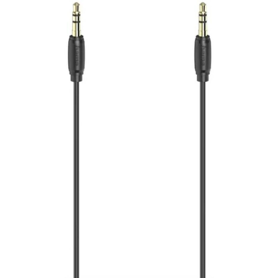 Hama audio, Jack 3,5mm, 0,5m (205117) černý - main (0)