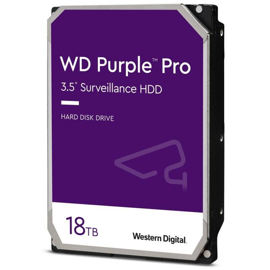 Western Digital Purple Pro Surveillance 18TB (WD181PURP) - main (0)