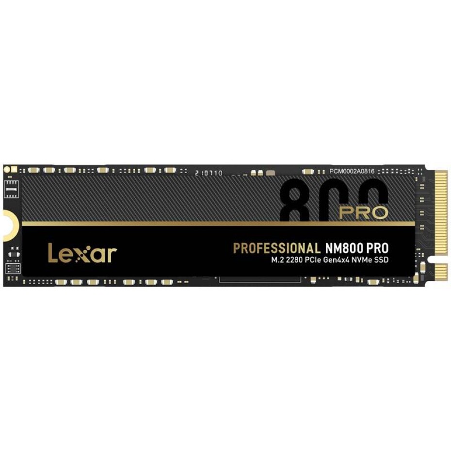 Lexar NM800PRO PCle Gen4 M.2 NVMe - 512GB (LNM800P512G-RNNNG) - main (0)