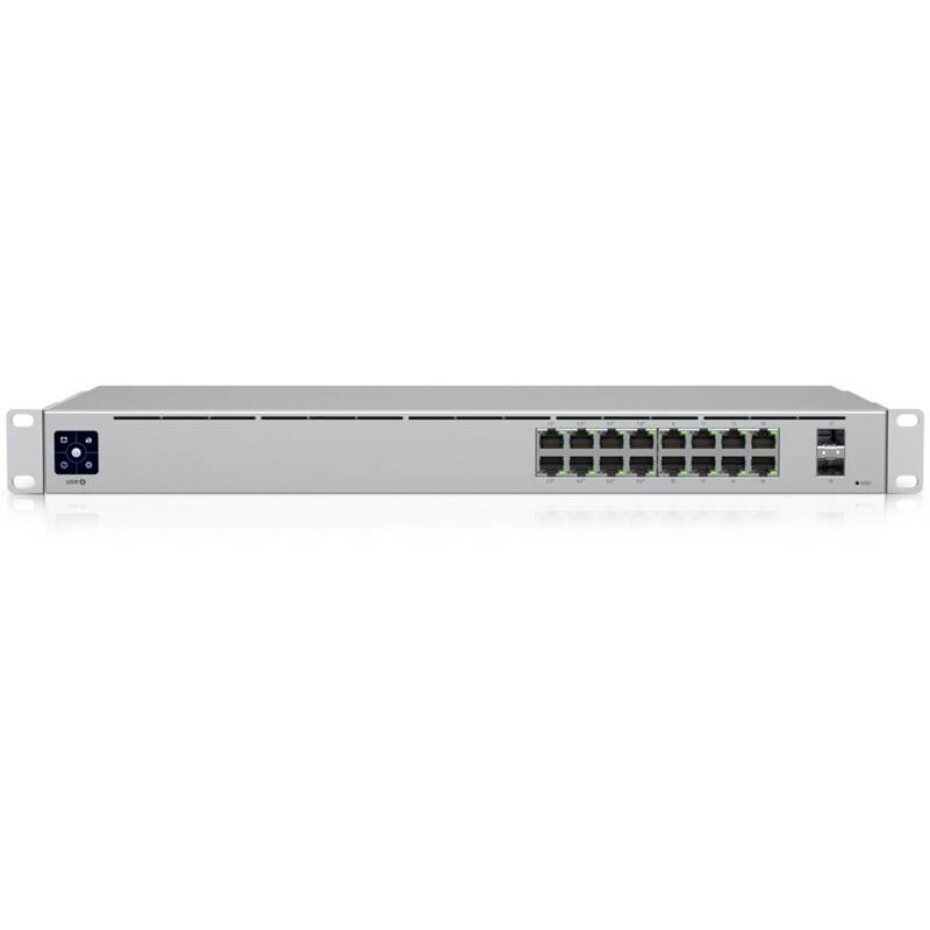 Ubiquiti USW-16-POE, 16 port Gigabit (USW-16-POE) - main (0)