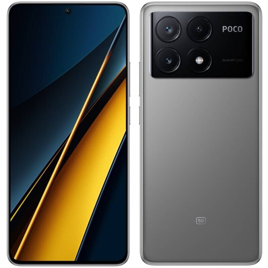 Poco X6 Pro 5G 12 GB / 512 GB (51685) šedý - main (0)