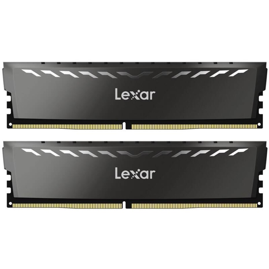 Lexar THOR DDR4 32GB (kit 2x16GB) 3200MHz CL16 XMP 2.0, Heatsink (LD4BU016G-R3200GDXG) černý - main (0)
